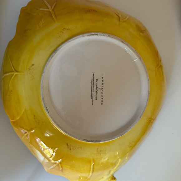 Laurie Gates Coronado Collection Serving Pieces Leaf Shape Set of 3 - Picture 6 of 7